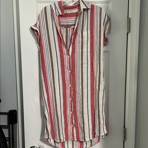 Old Navy Striped Dress - Red, Blue, White